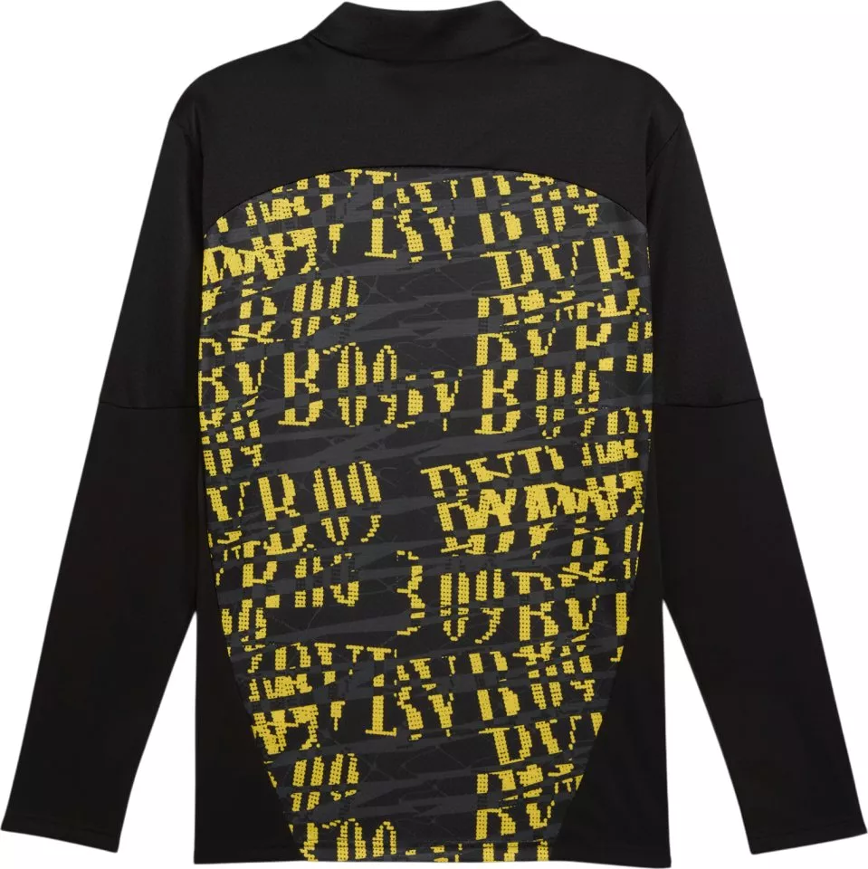Långärmad T-shirt Puma Borussia Dortmund Pre-match Quarter-Zip Top Men 2024/25