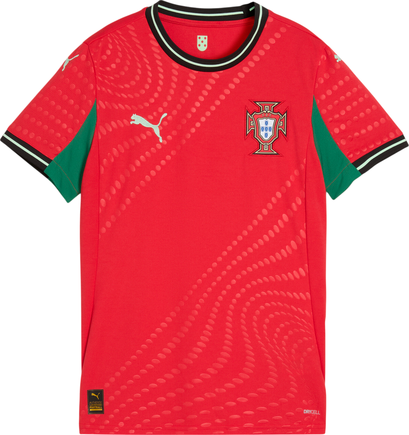 Dres Puma Portugal Women's Team 2025 Home Jersey Women