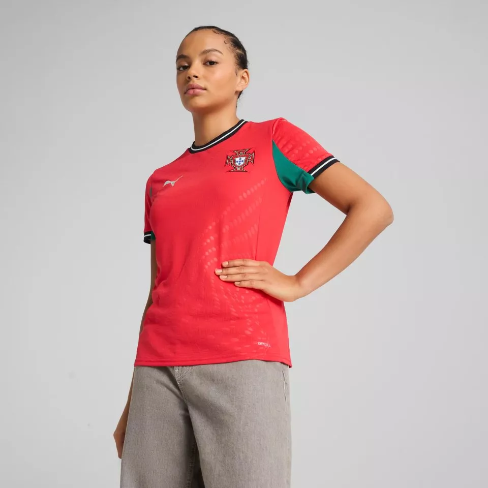 Dres Puma Portugal Women's Team 2025 Home Jersey Women