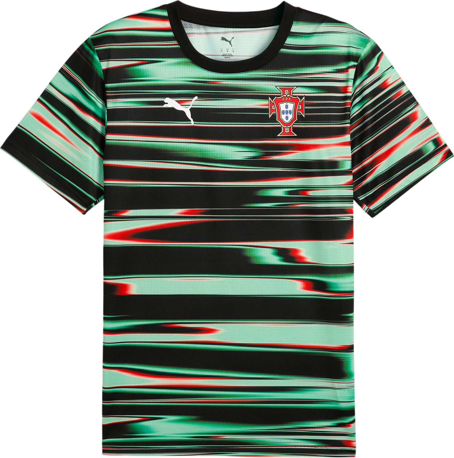 Pánský předzápasový dres s krátkým rukávem Puma Portugalsko Prematch 2025