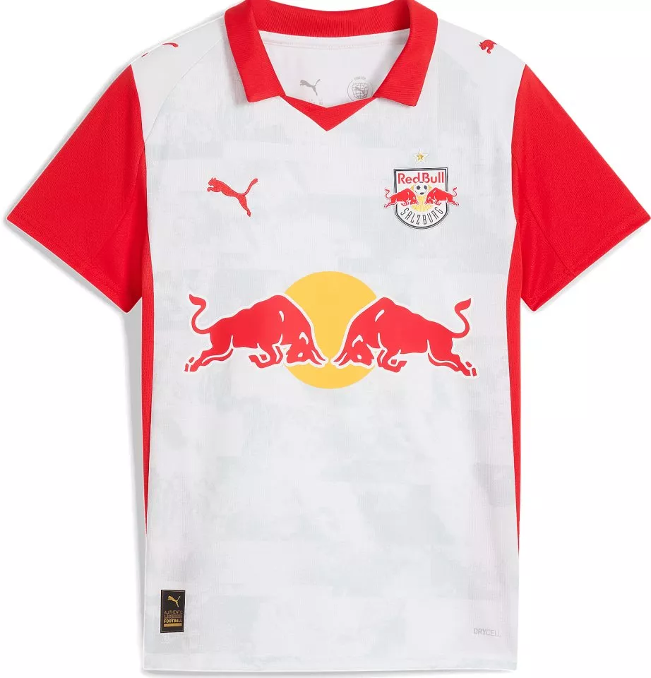 Camisa Puma FC Red Bull Salzburg Home Jersey Replica Jr 2025/26