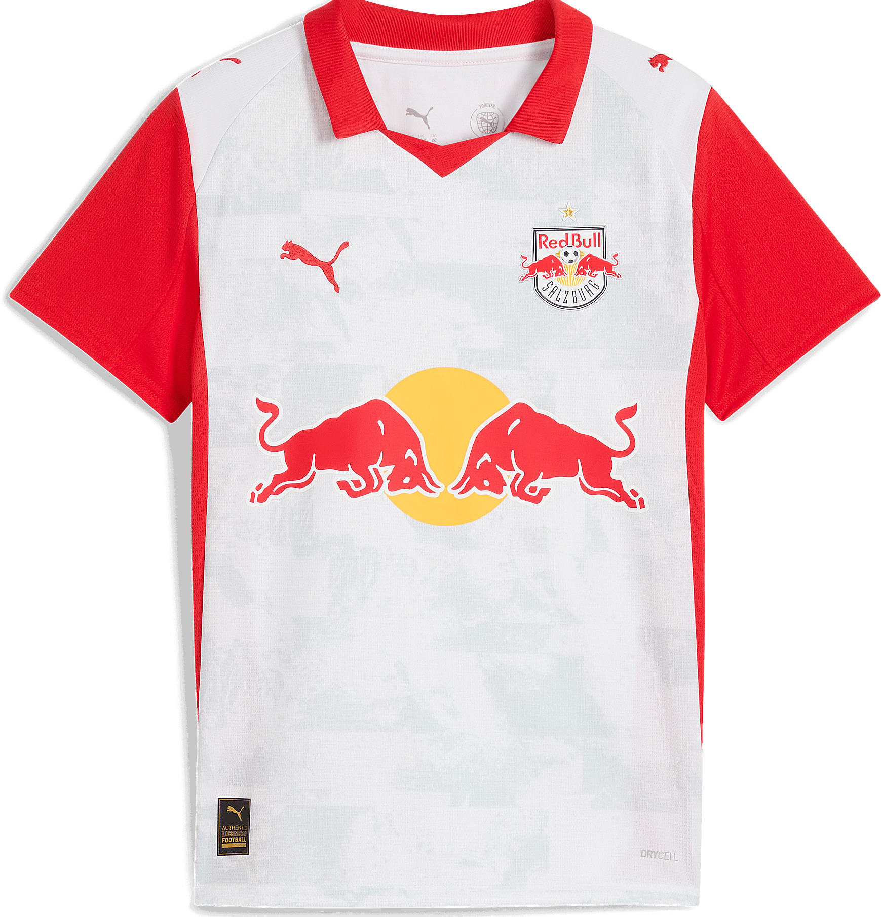 Camisa Puma FC Red Bull Salzburg Home Jersey Replica Jr 2025/26