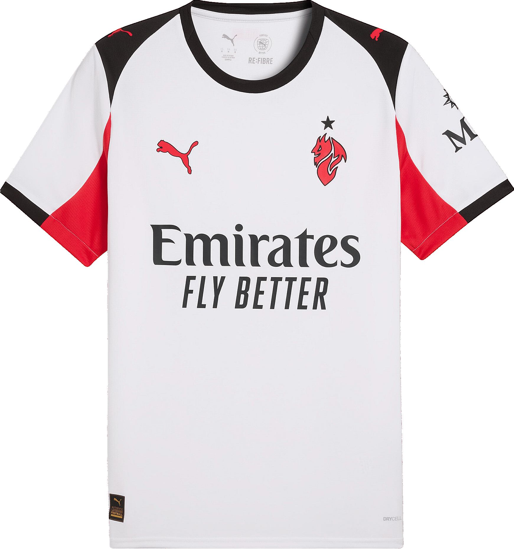 Trøje Puma ACM Away Jersey Replica 2025/26