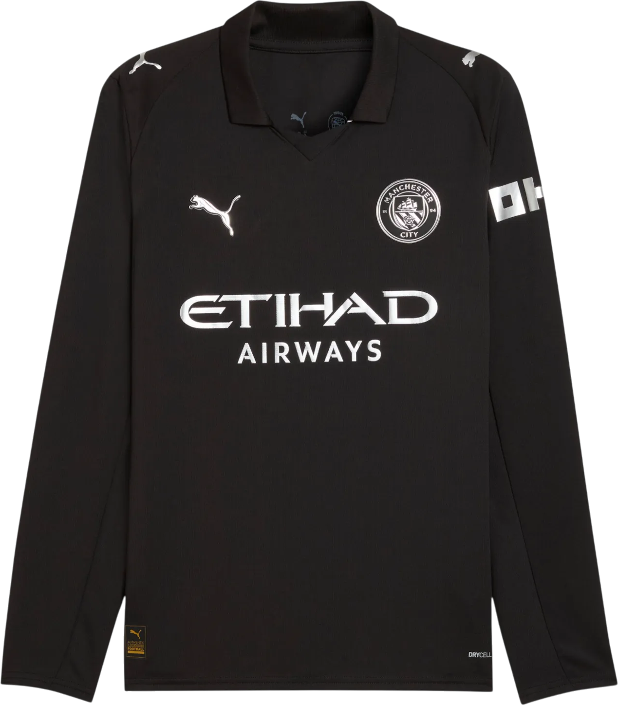 Pánský hostující dres s dlouhým rukávem Puma Manchester City 2025/26