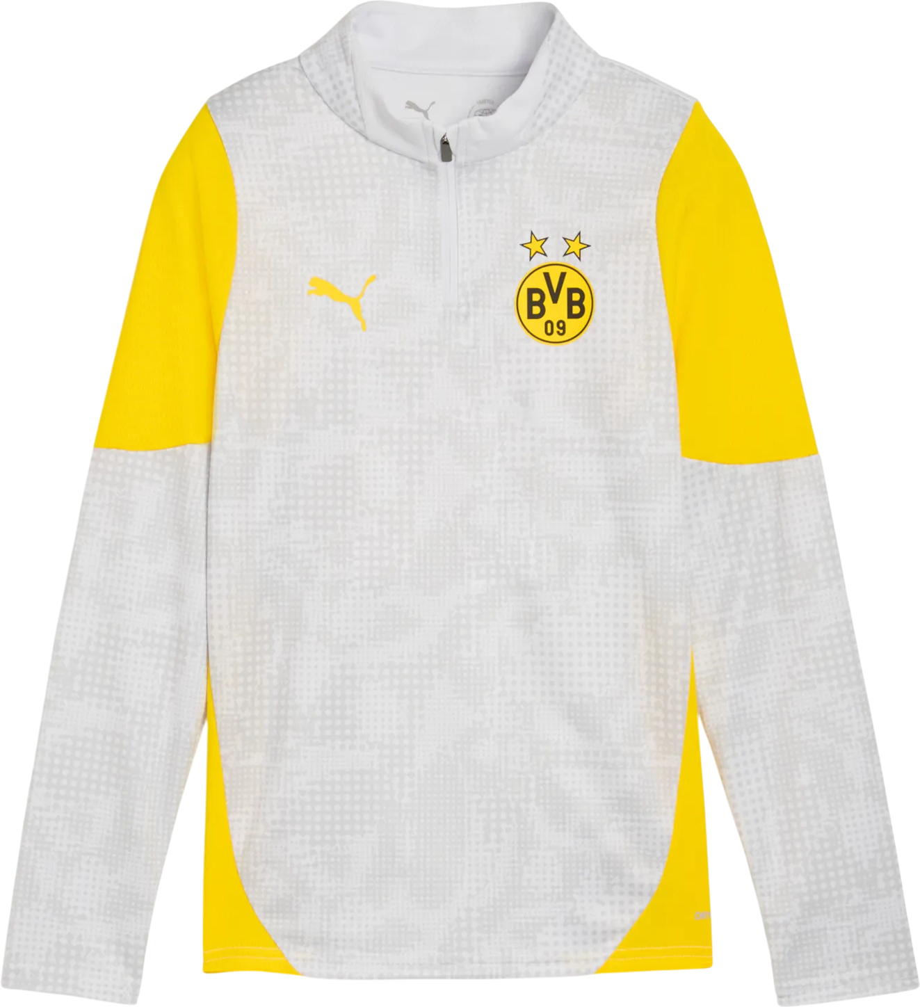 Majica z dolgimi rokavi Puma Borussia Dortmund Training 1/4 Zip Top Jr 2025/26