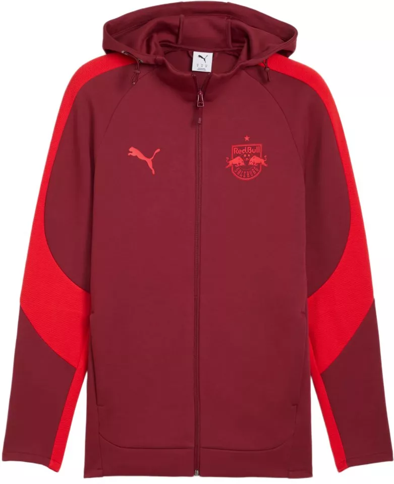 Sweatshirt com capuz Puma Red Bull Salzburg Evostripe Hooded Jacket 2025/26