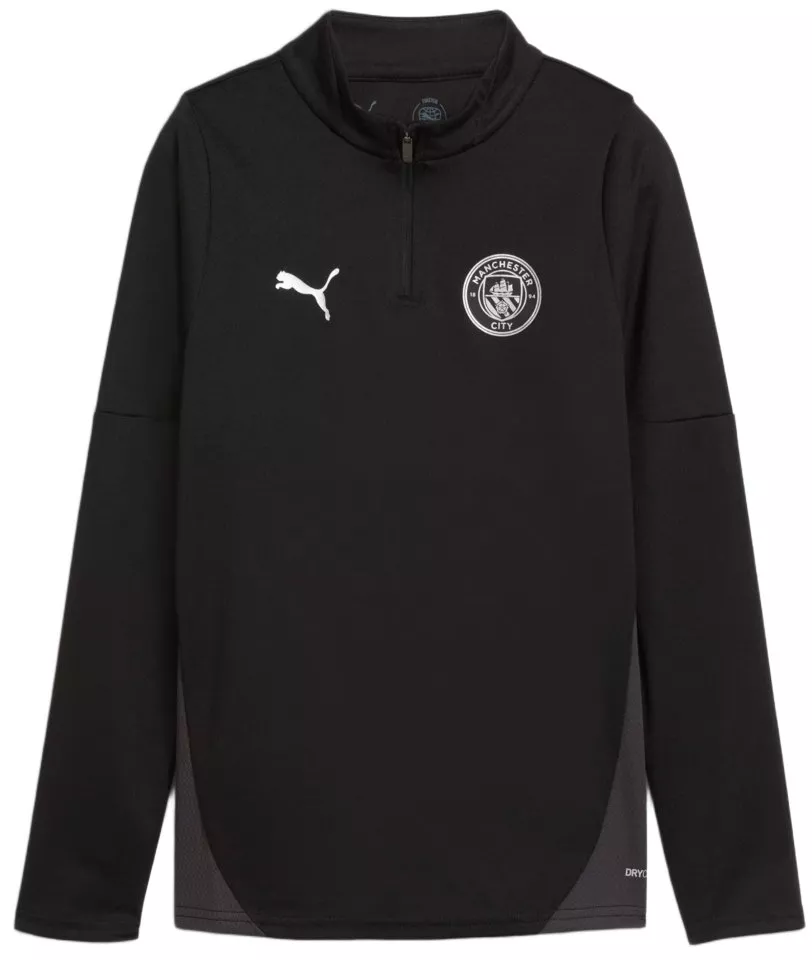 Långärmad T-shirt Puma Manchester City Training 1/4 Zip Top Jr 2025/26