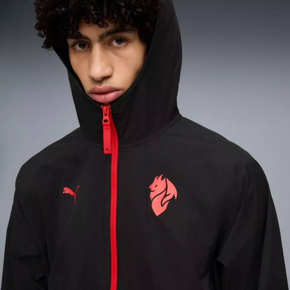 Jacheta cu gluga Puma AC Milan TECH Woven Jacket