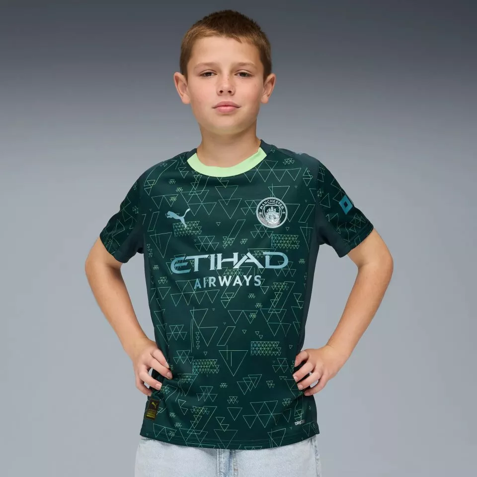 Camiseta de fútbol Puma Manchester City 4Th Replica Jersey 2025/26 Kids