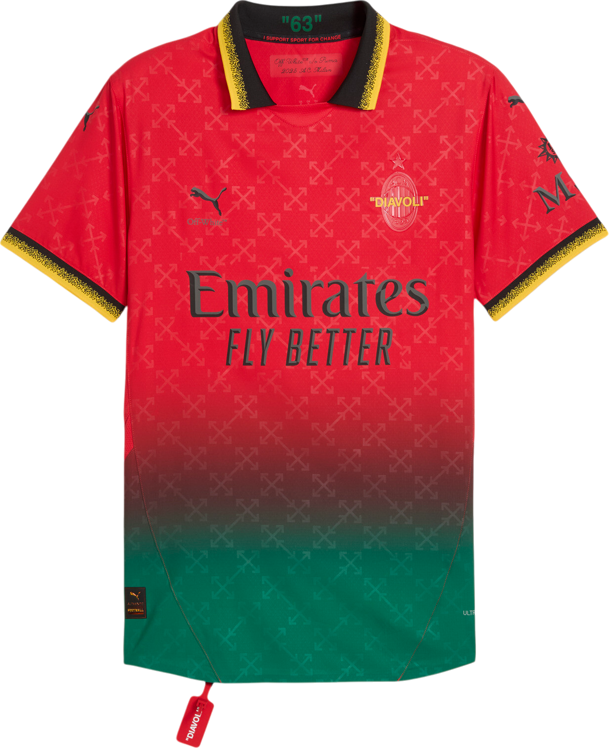 Tröja Puma AC MILAN x OFF-WHITE™ Authentic Jersey Men