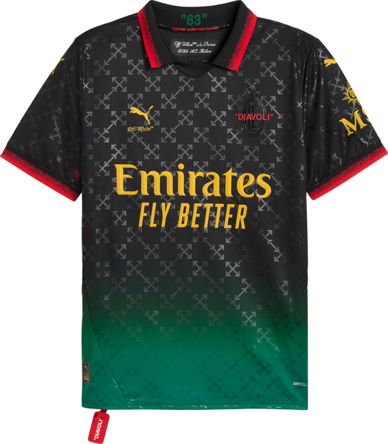 Koszulka Puma AC MILAN x OFF-WHITE™ Replica Jersey Men