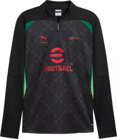 AC MILAN x OFF-WHITE™ Pre-match Quarter-Zip Top Men