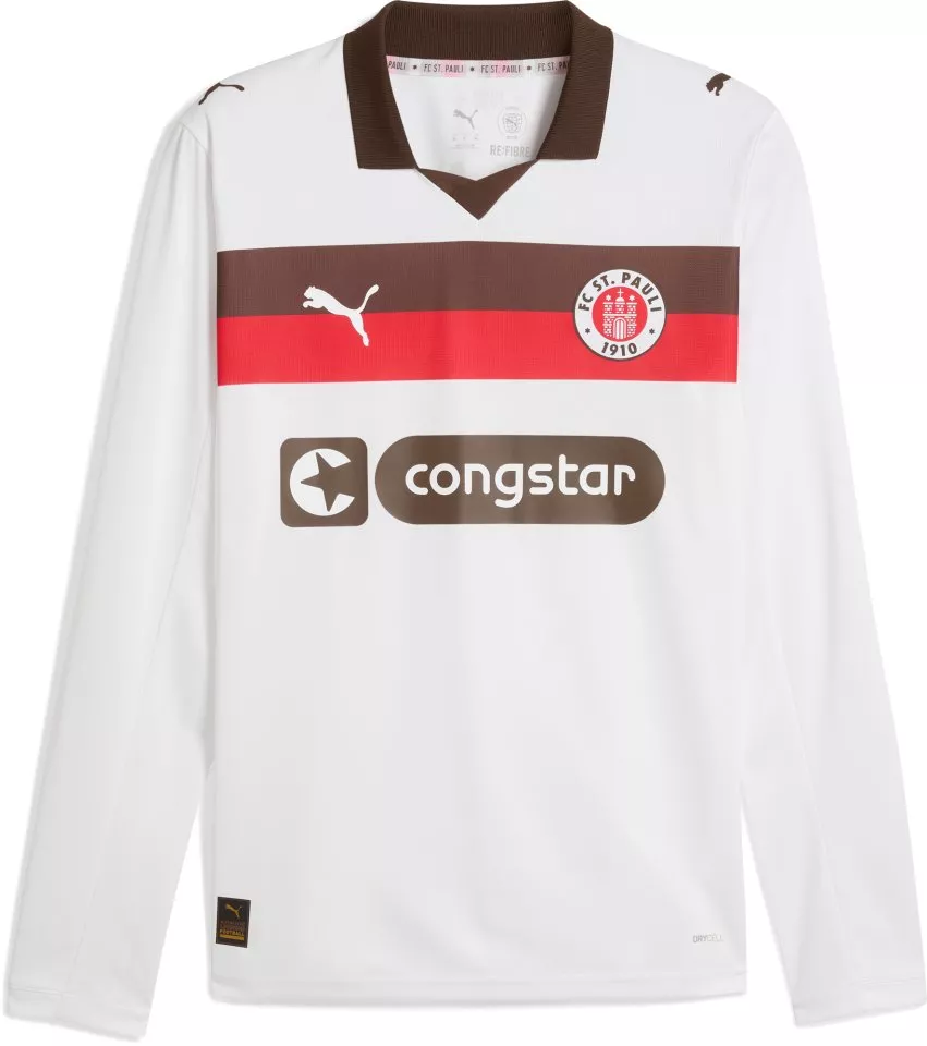 Μακρυμάνικη φανέλα Puma FC St. Pauli Long Sleeve Away Jersey 2025/26