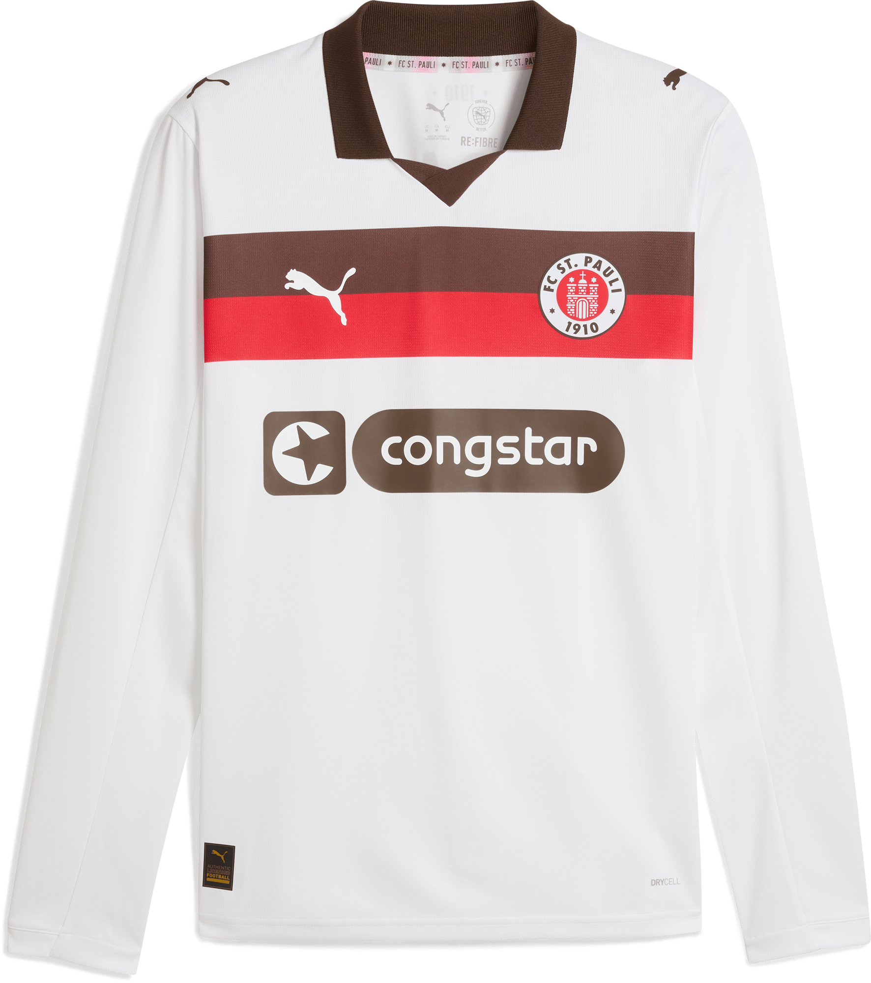 Μακρυμάνικη φανέλα Puma FC St. Pauli Long Sleeve Away Jersey 2025/26