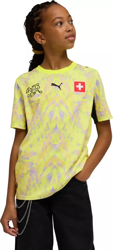 Dres Puma Switzerland Replica Goalkeeper 2026 Kids