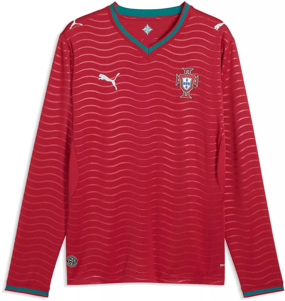Puma Portugal Replica Home Long-Sleeve 2026 Hosszú ujjú póló