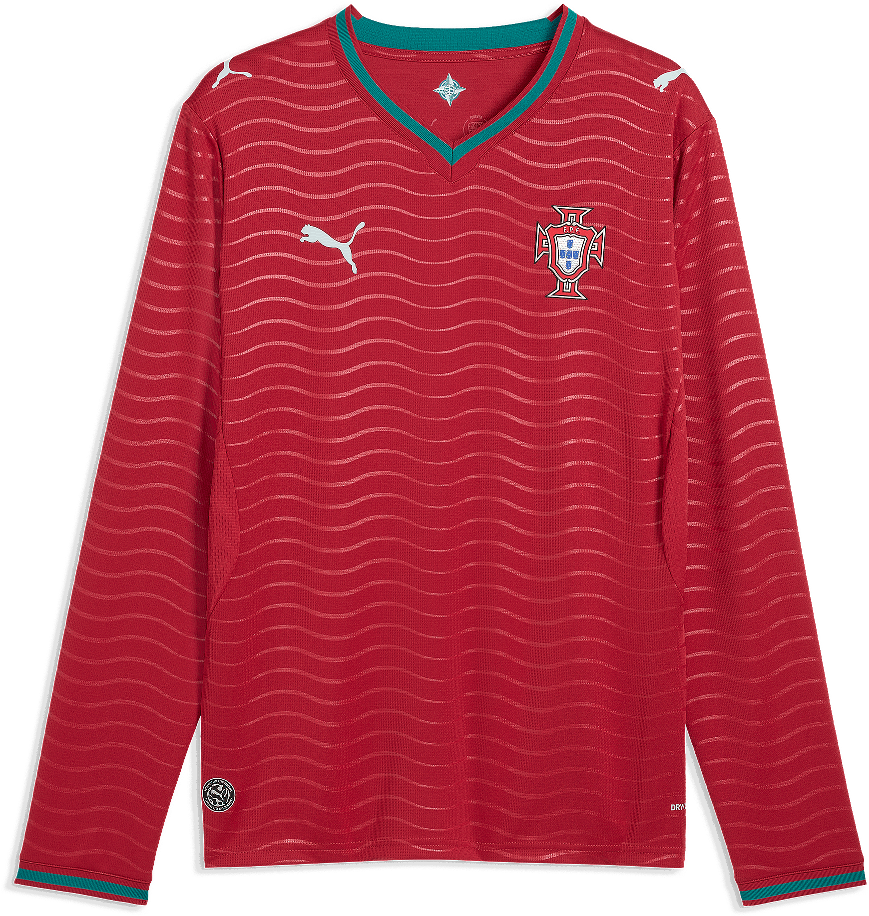 Puma Portugal Replica Home Long-Sleeve 2026 Hosszú ujjú póló