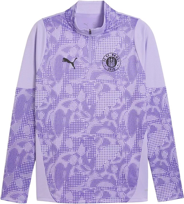 Puma FC St. Pauli Training 1/4 Zip Top 2025/26 Hosszú ujjú póló