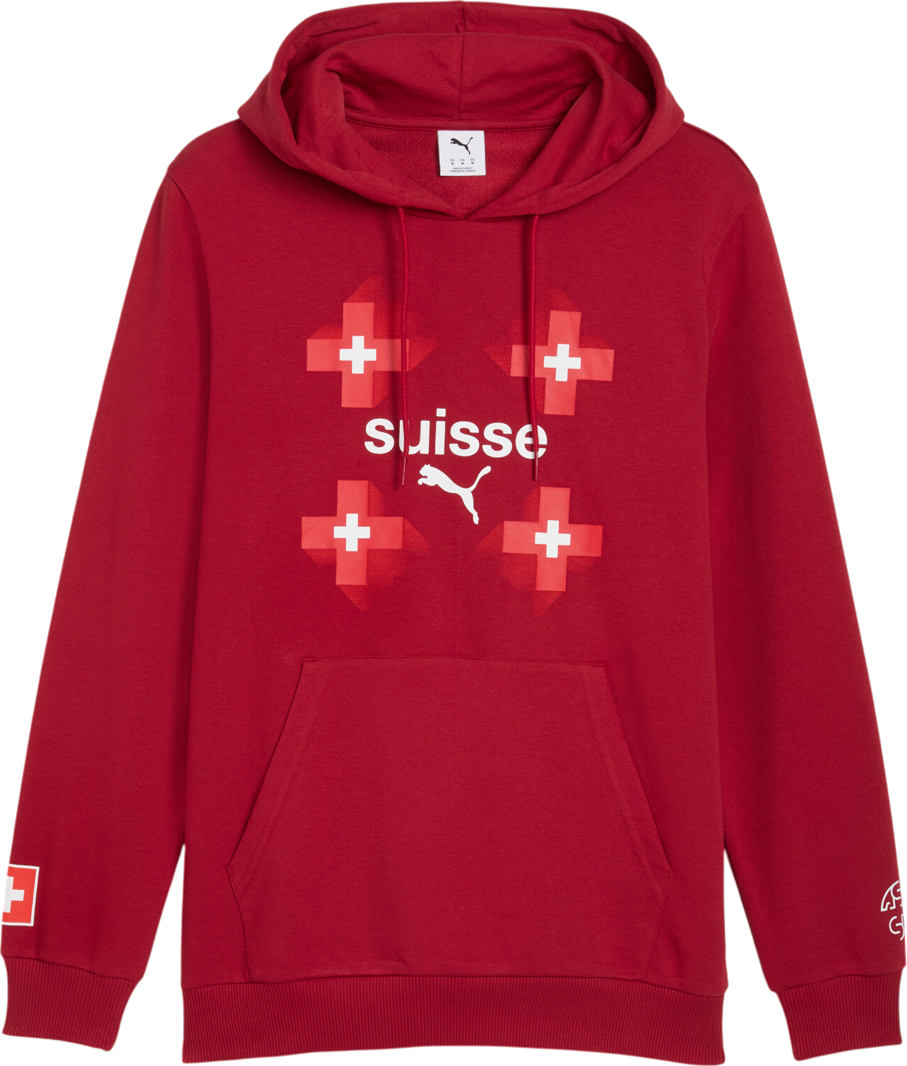 Sweatshirt com capuz Puma Switzerland FtblCulture Hoody