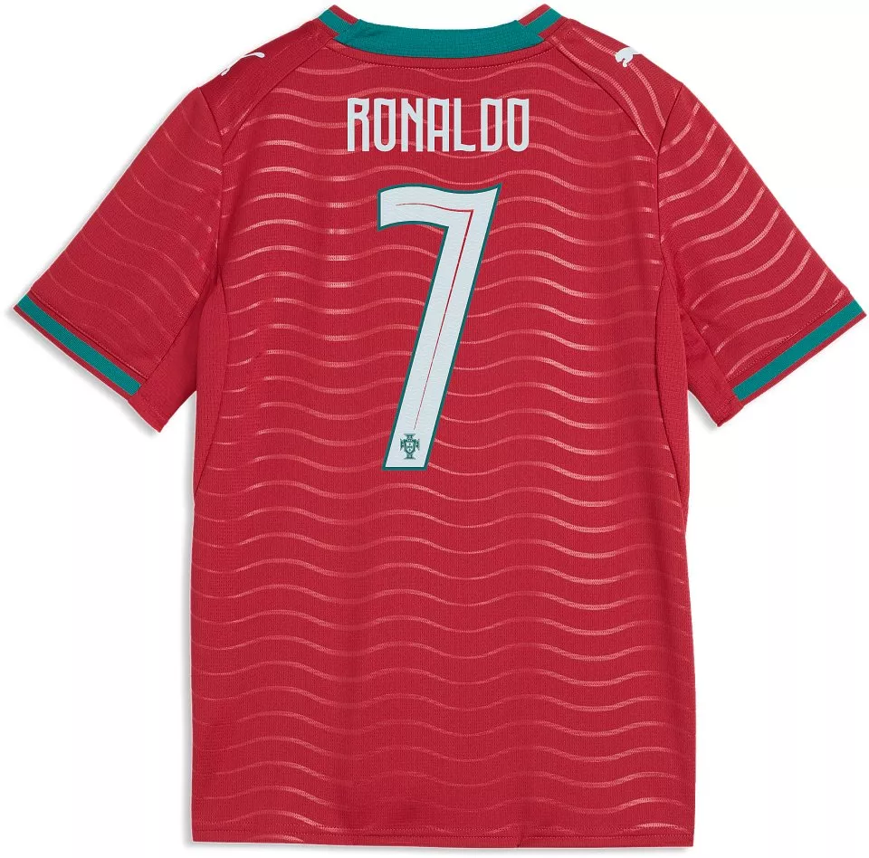 Camiseta de fútbol Puma Portugal Replica Home Cristiano Ronaldo 2026 Kids