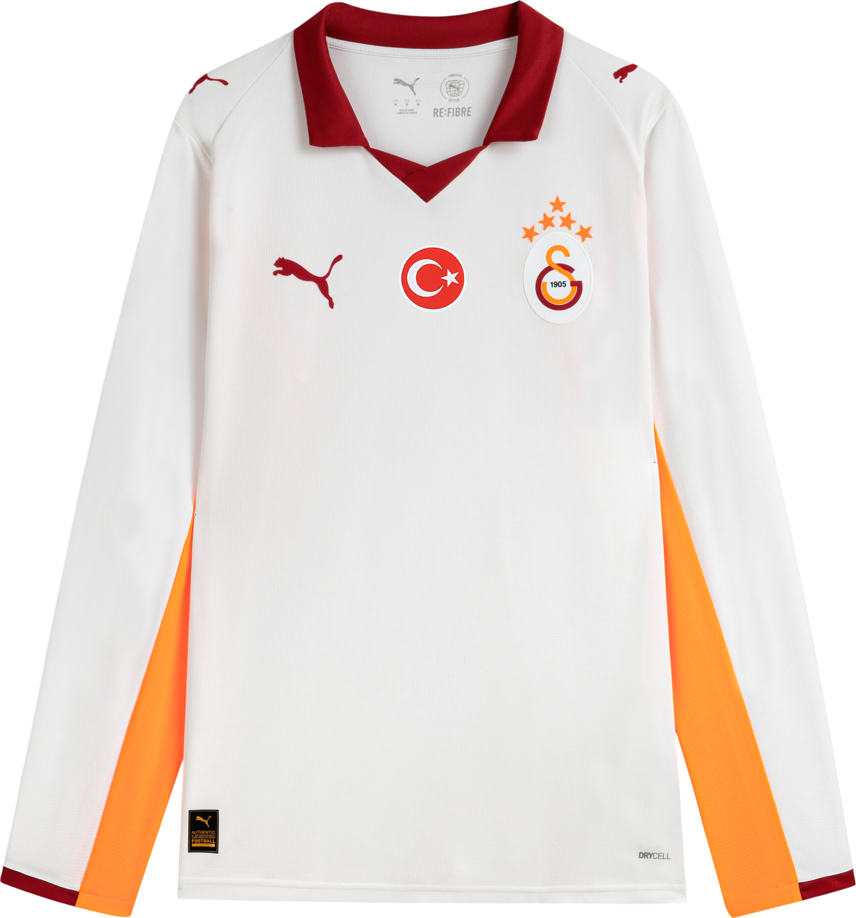 Bluza cu maneca lunga Puma Galatasaray SK Away Replica Long Sleeve 2025/26