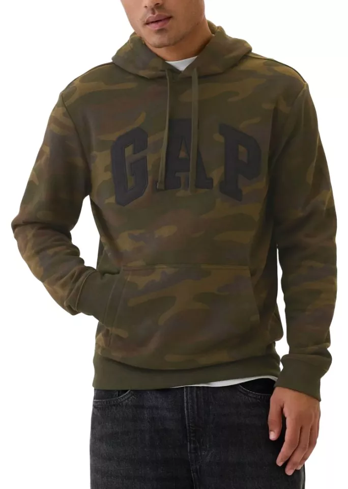Sweatshirt med hætte GAP Logo Pullover