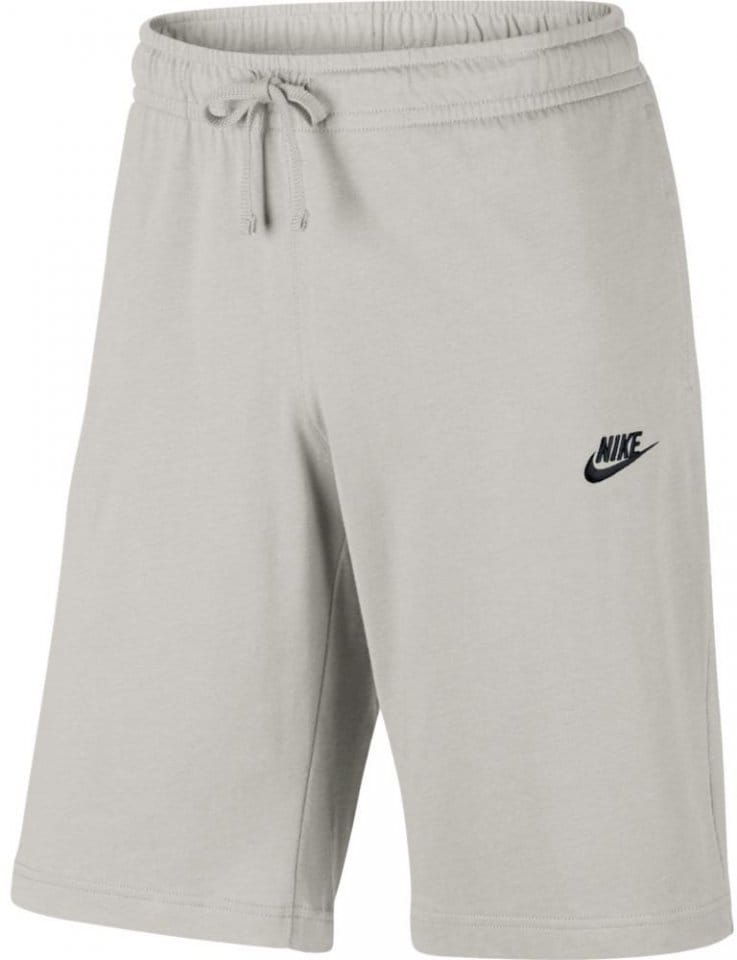 nike jersey shorts in grey