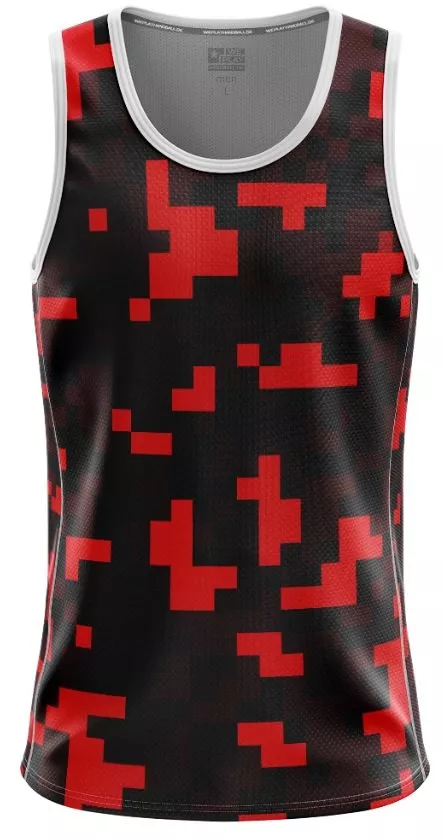 Podkoszulek We Play PIXEL FAN BEACH TANK TOP