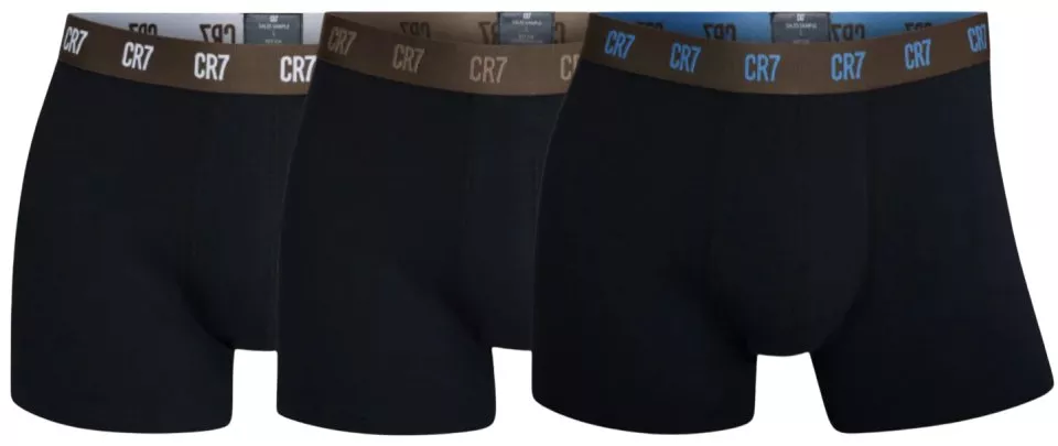 CR7 Men's 3-Pack Cotton Blend Trunks Boxeralsók