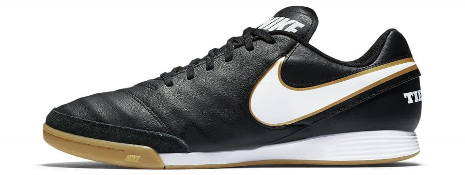 Nike tiempo genio ii black on sale