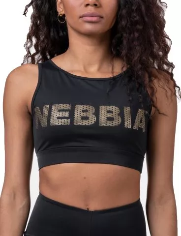 NEBBIA  Fitness overál női 823 (black-gold) 