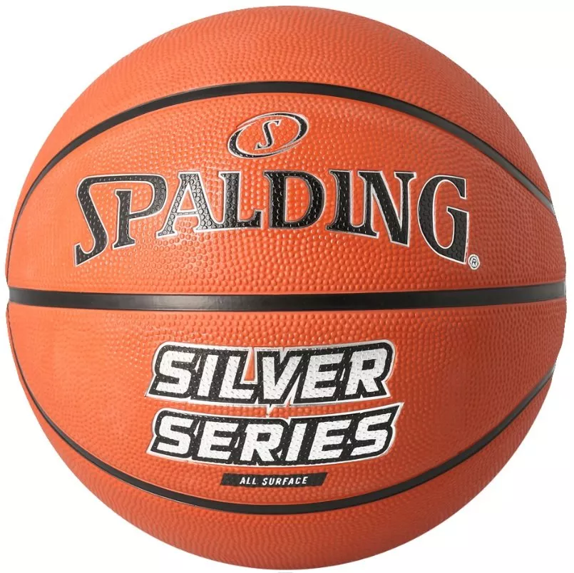 Spalding Basketball Silver Series Labda