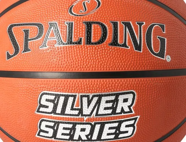 Spalding Basketball Silver Series Labda