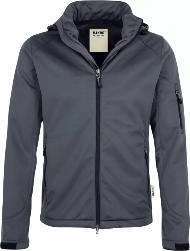 Jakke med hætte Hakro Ontario Softshell Jacket