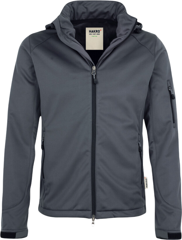 Jakke med hætte Hakro Ontario Softshell Jacket