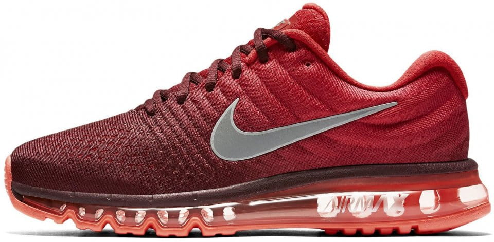 Nike air max 2017 running shoes red hotsell