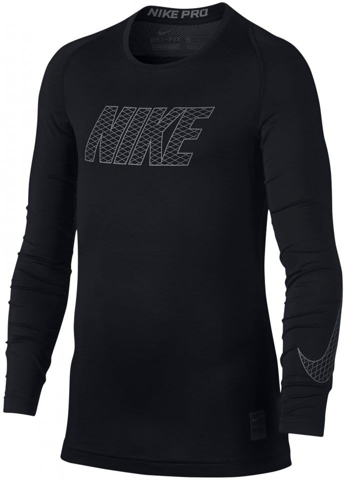 Тениска с дълъг ръкав Nike B NP TOP LS COMP
