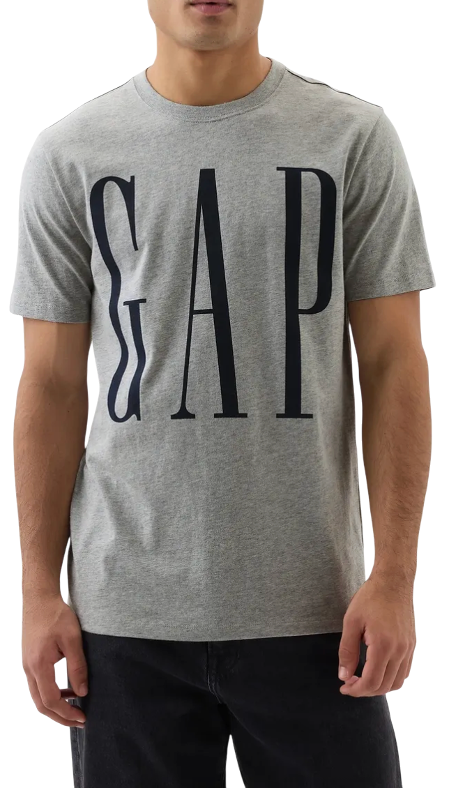 GAP Everyday Soft Corp Logo Rövid ujjú póló