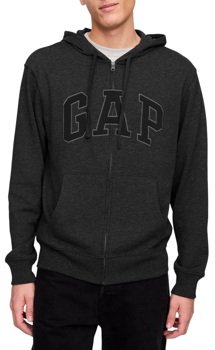 Hanorac cu gluga GAP Herritage Logo Fullzip