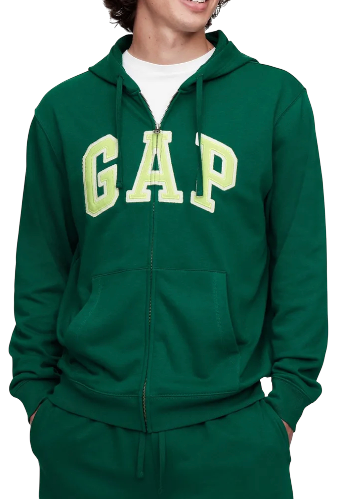 Felpe con cappuccio GAP Herritage Logo Fullzip