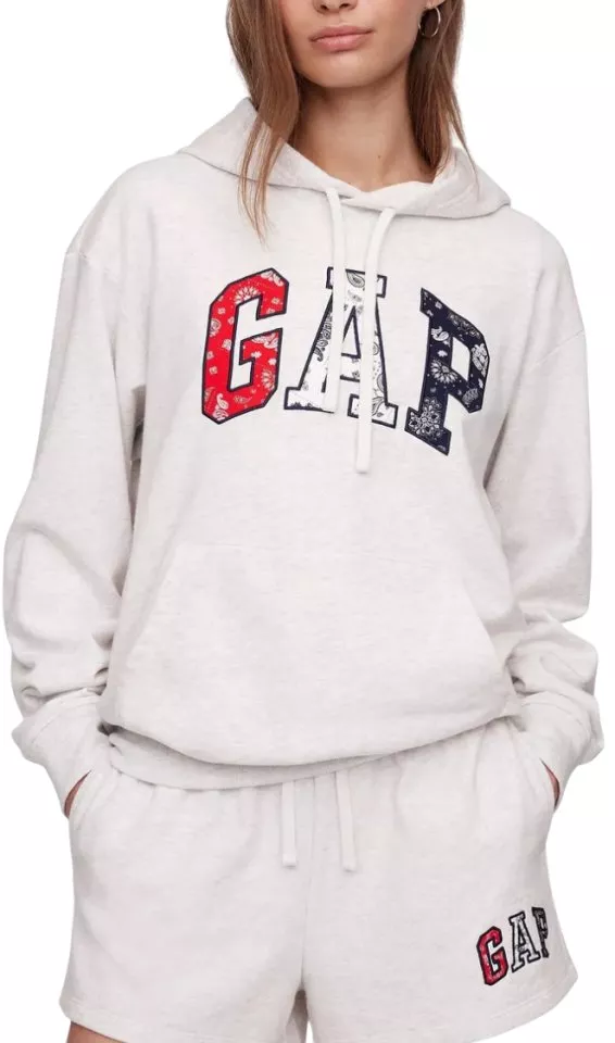 Mikina s kapucňou GAP French Terry Logo Pullover