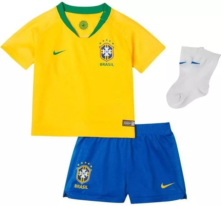 Camiseta de fútbol Nike Brazil babykit home 2018
