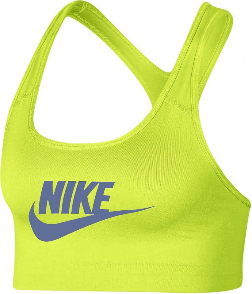 neon nike bra