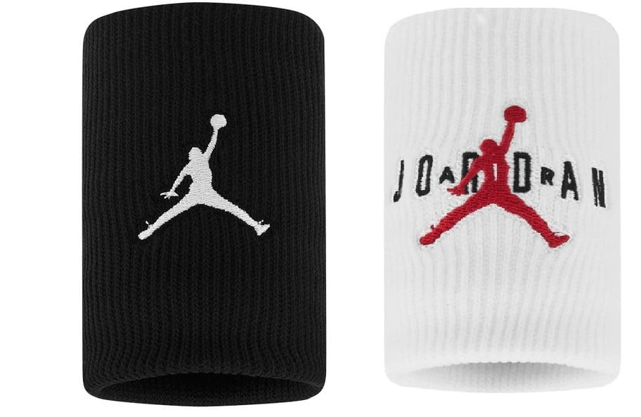 Sweatband Nike JORDAN JUMPMAN TERRY WRIST BANDS 2 PK