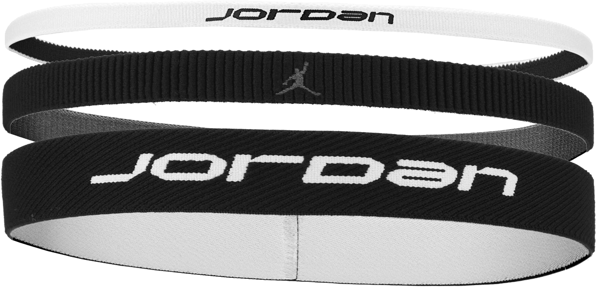 Trak za glavo Jordan Elastic Sport Mixed Width 3 PK Headband