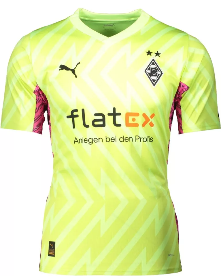 Puma BMG GK Jersey Replica SS Jr with Sponsor 2023/24