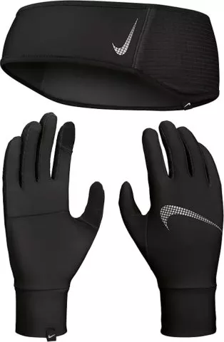 Womens Essential Running Headband and Glove Set
