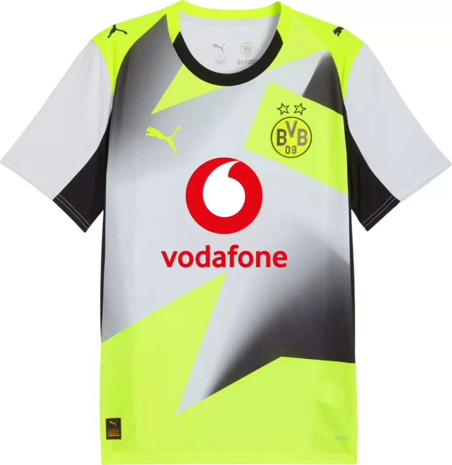 Trøje Puma Borussia Dortmund Away Jersey Replica 2025/26