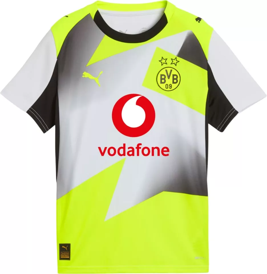 Dres Puma Borussia Dortmund Away Jersey Replica 2025/26 Kids