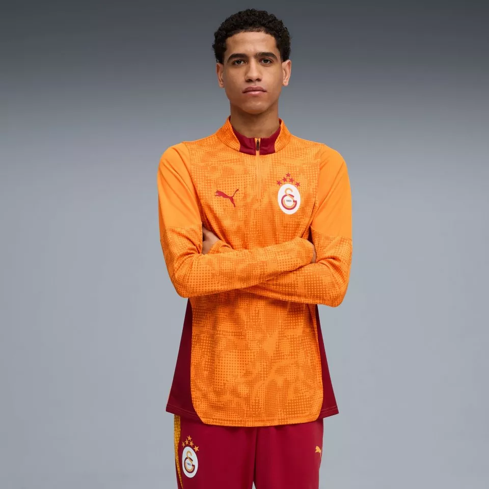 Majica z dolgimi rokavi Puma Galatasary SK Training 1/4 Zip Top with Star